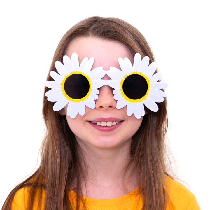 Imprezowe okulary Stokrotki 1szt.