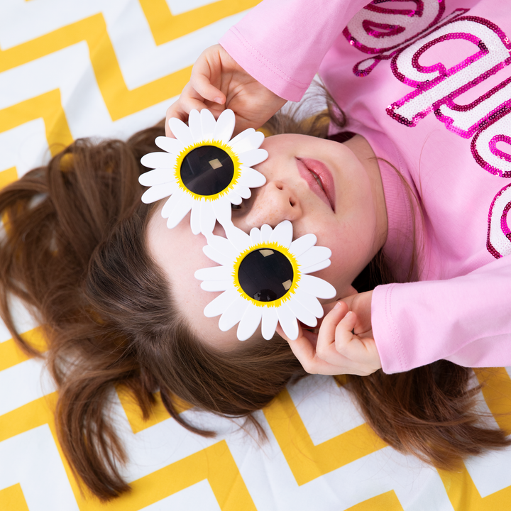 Imprezowe okulary Stokrotki 1szt.