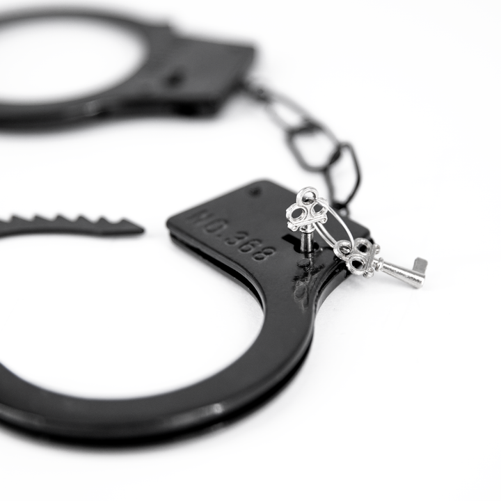 Kajdanki policyjne czarne