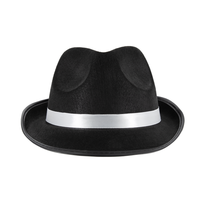 Kapelusz czarno-biały