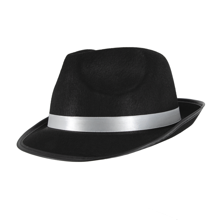 Kapelusz czarno-biały