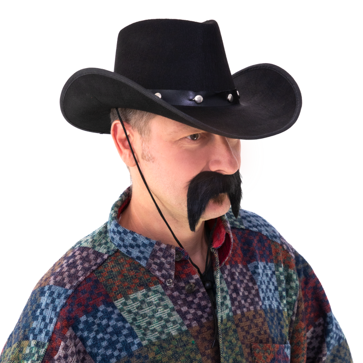 Kapelusz kowbojski czarny