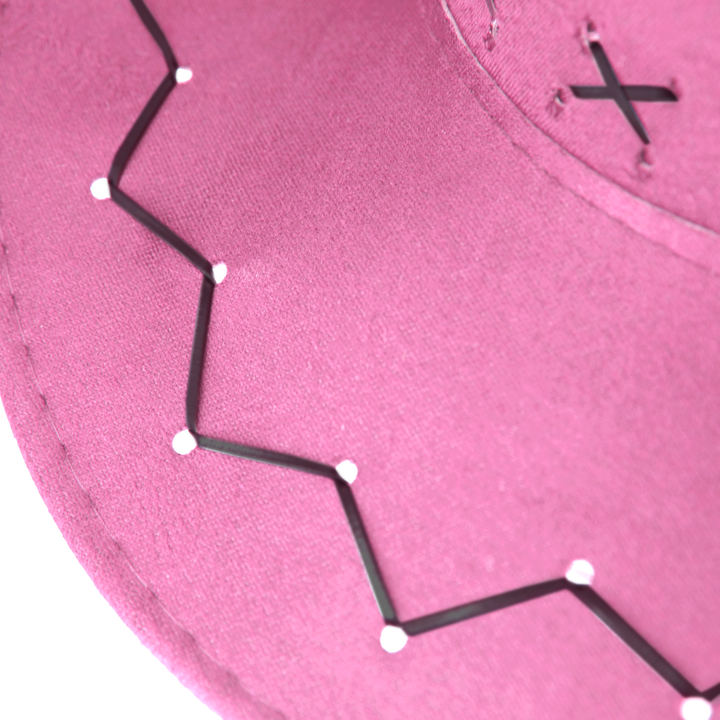 Kapelusz kowbojski różowy