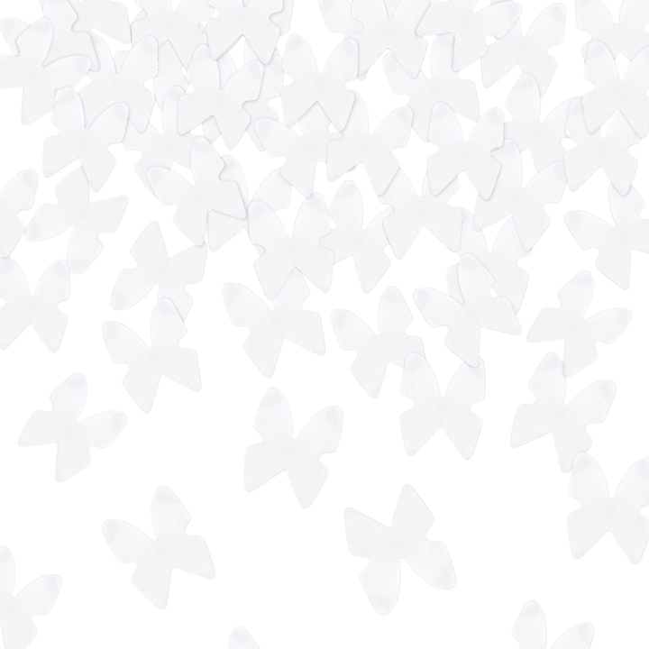 Konfetti motyle białe 30cm