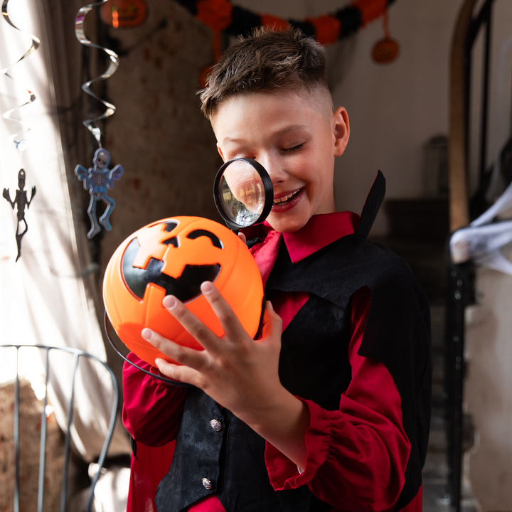 Halloween koszyk na cukierki Dynia plastikowy