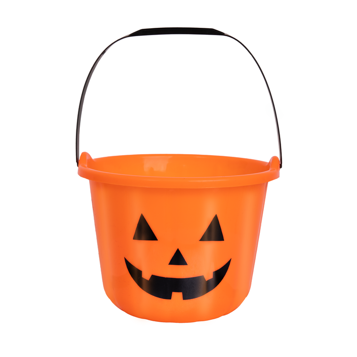 Halloween wiaderko na cukierki plastikowe