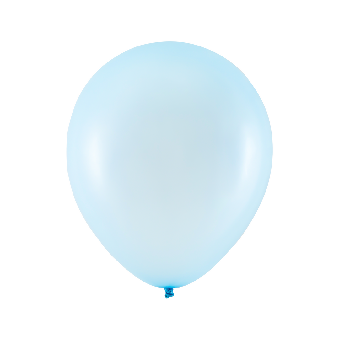 Balony metaliczne jasnoniebieskie 12 cali 100 szt.