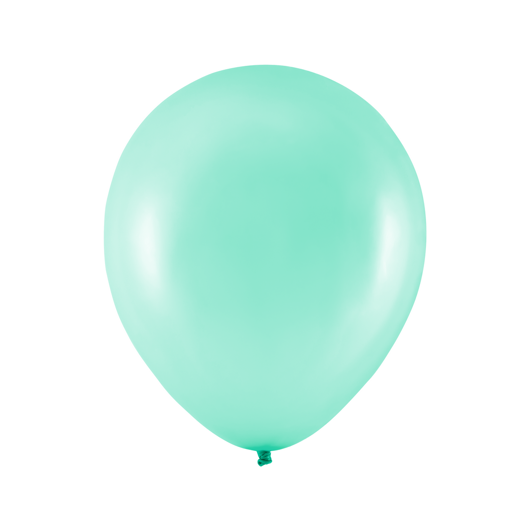 Balony metaliczne morskie 12 cali 100 szt.