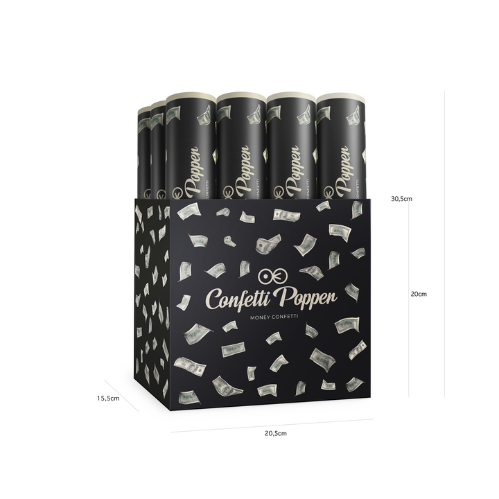 Konfetti banknoty 100 Dolarów 30cm