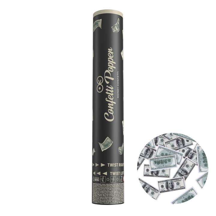 Konfetti banknoty 100 Dolarów 30cm