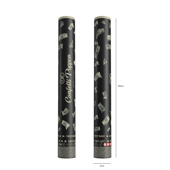 Konfetti banknoty 100 Dolarów 40cm