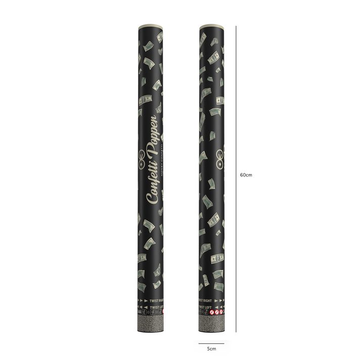 Konfetti banknoty 100 Dolarów 60cm