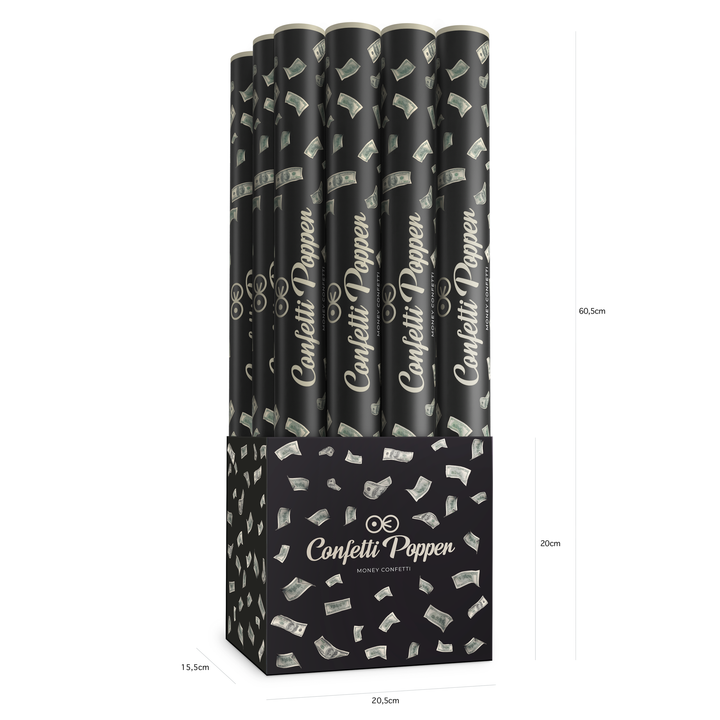Konfetti banknoty 100 Dolarów 60cm