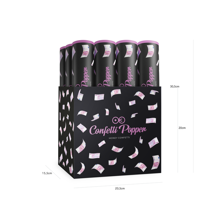 Konfetti banknoty 500 Euro 30cm