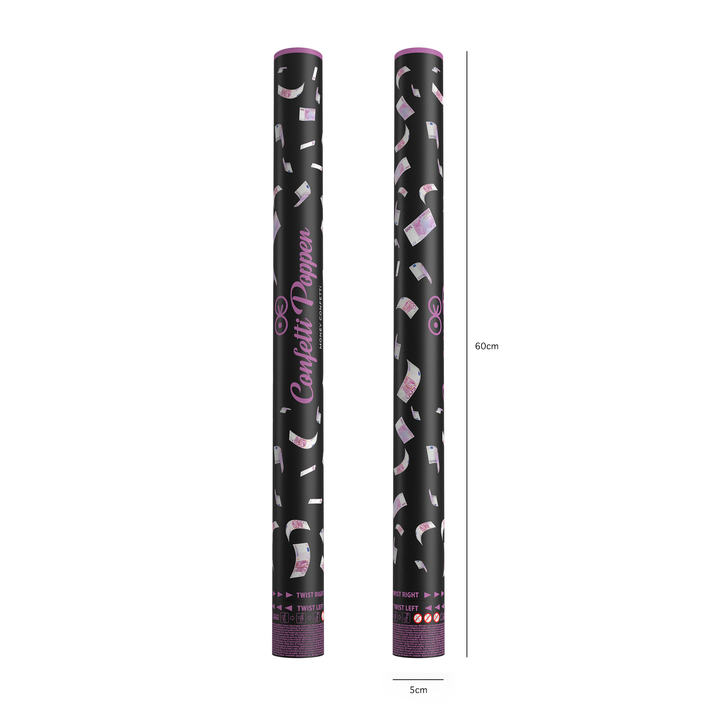 Konfetti banknoty 500 Euro 60cm