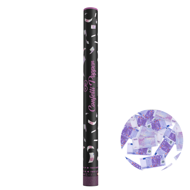 Konfetti banknoty 500 Euro 60cm