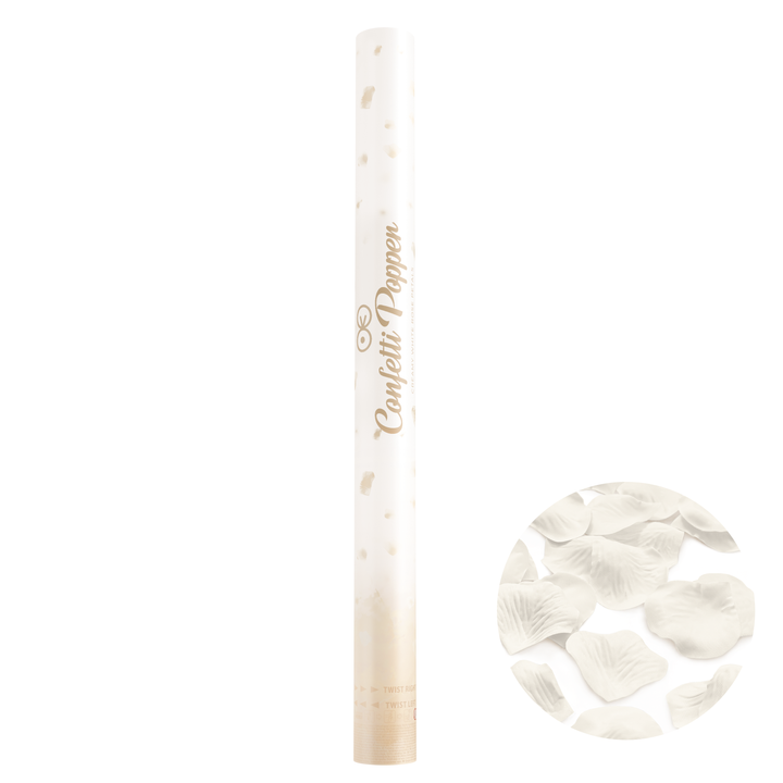 Konfetti płatki róży kremowe 60cm