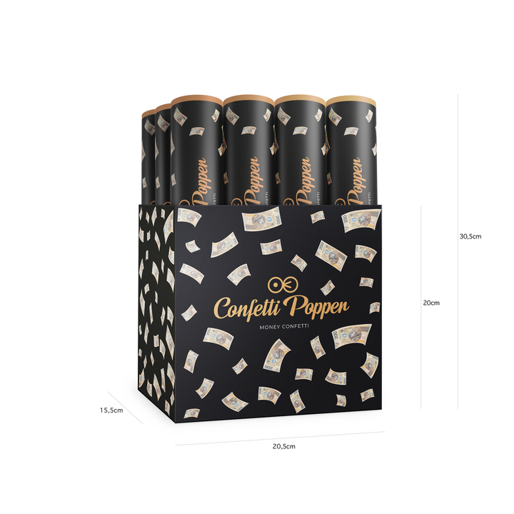 Konfetti banknoty 200 Złotych 30cm