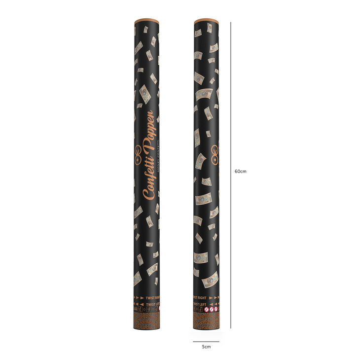 Konfetti banknoty 200 Złotych 60cm