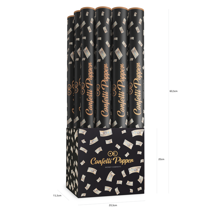 Konfetti banknoty 200 Złotych 60cm