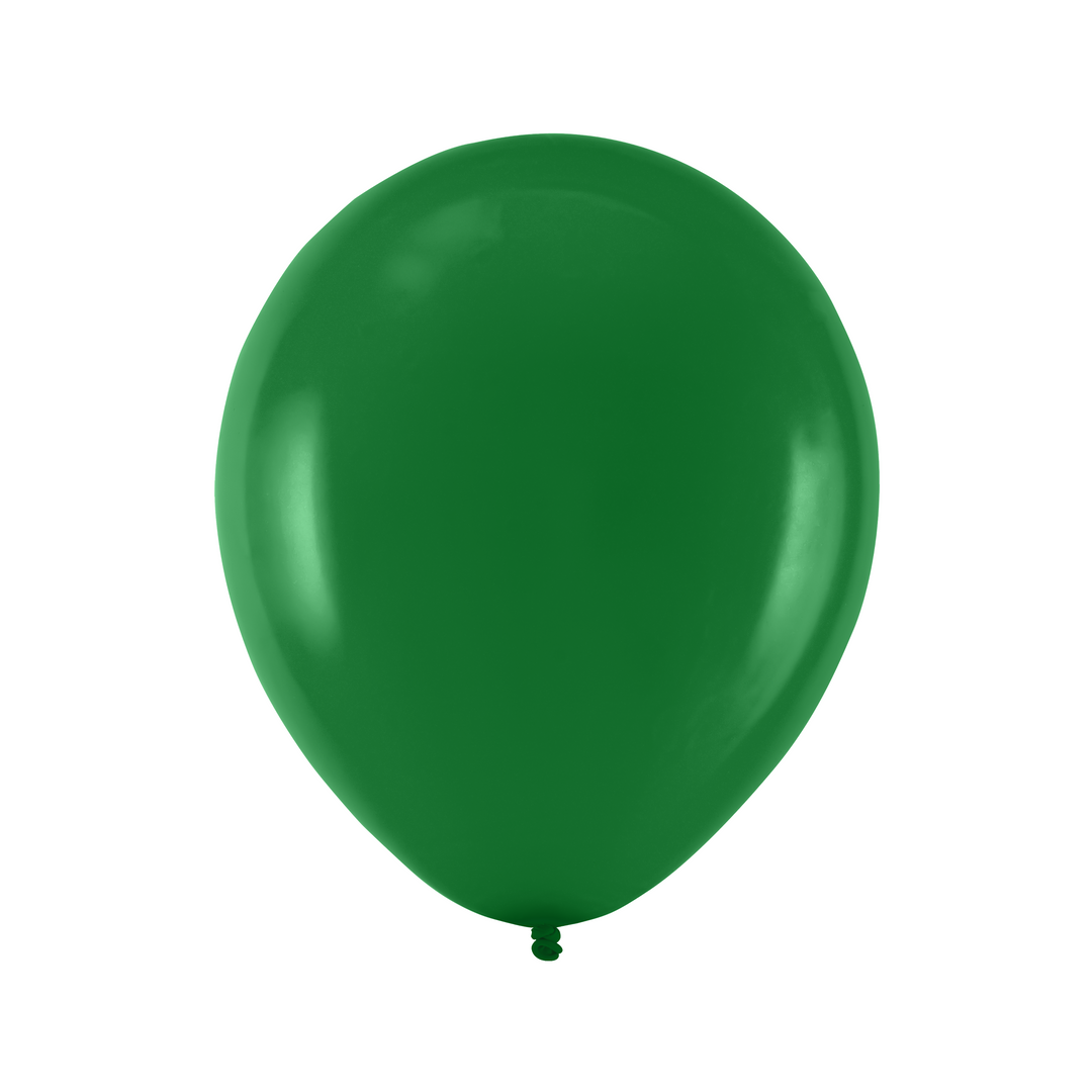 Balony ciemne zielone 12cali 100szt.