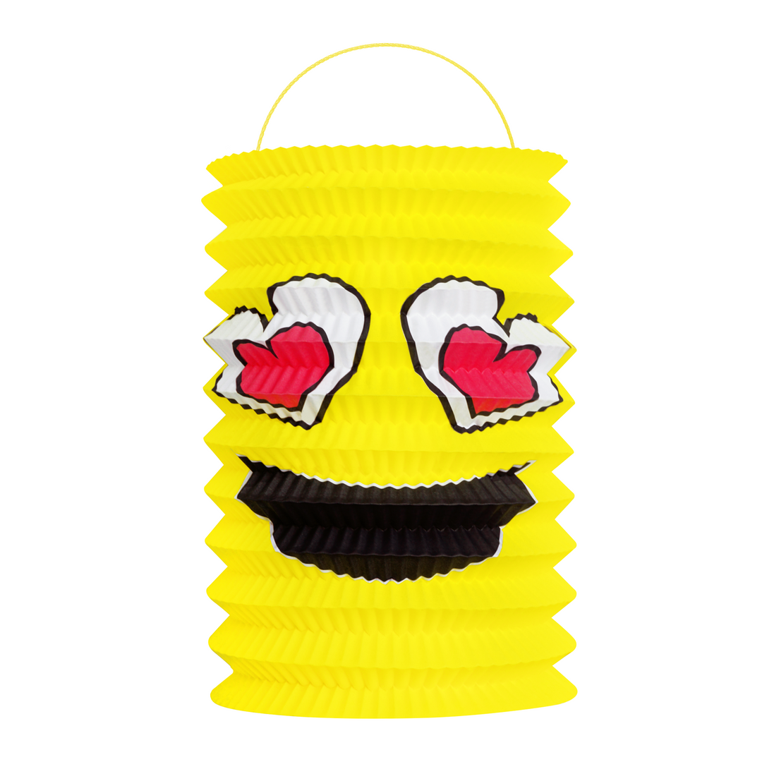Lampion papierowy Emotikony 25cm - OUTLET