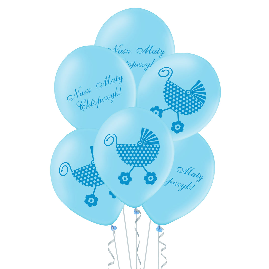 Balony 12cali Nasz Mały Chłopczyk 100szt.