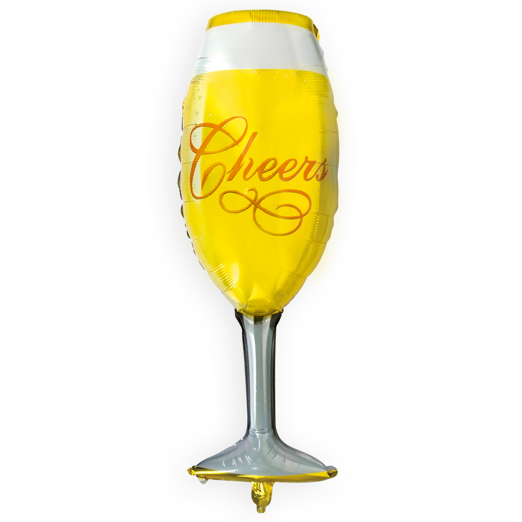 Balon foliowy Kieliszek Cheers 41x99cm