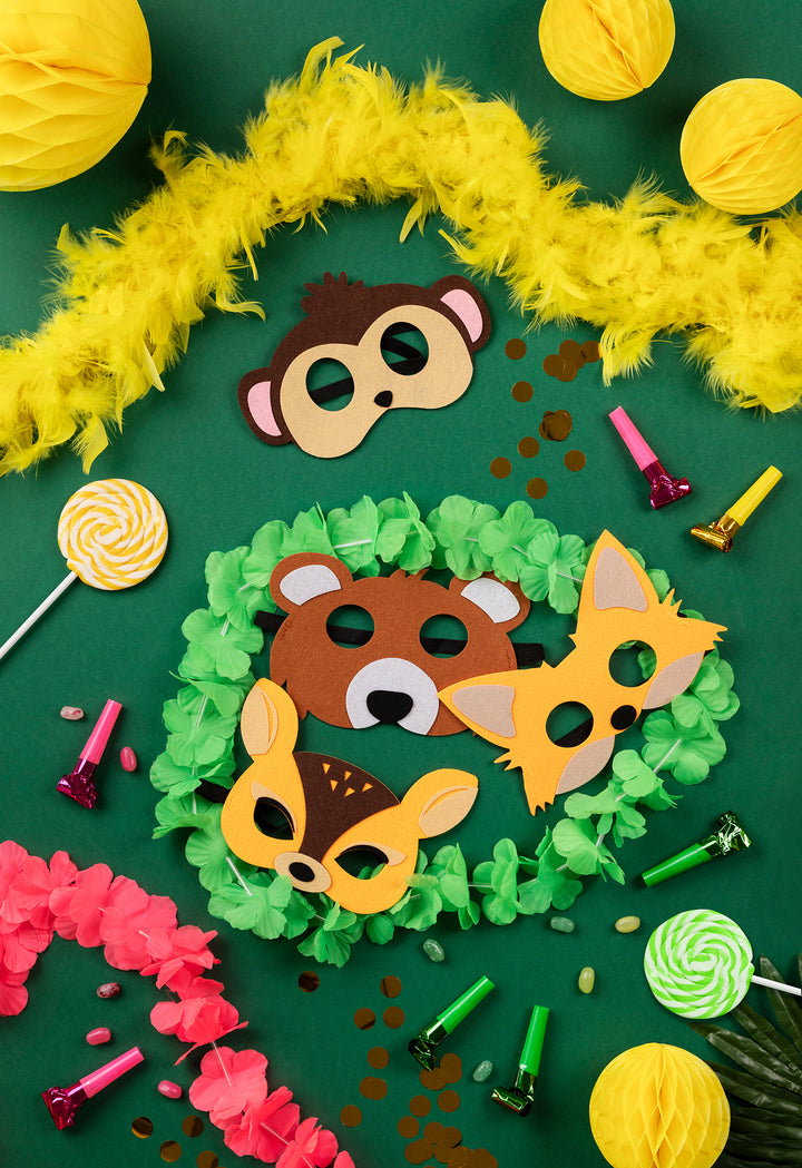 Gwizdki imprezowe kolorowe 6szt.