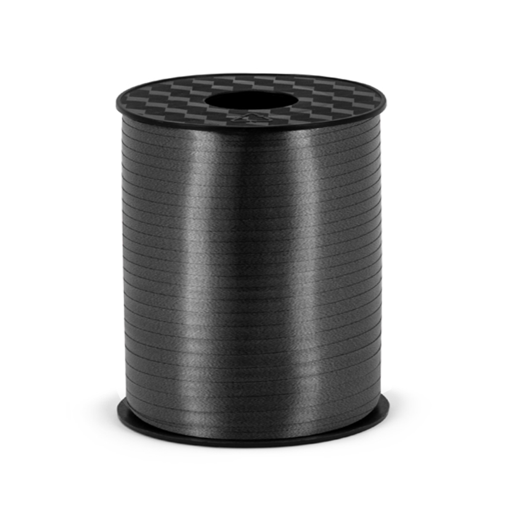 Wstążka plastikowa czarna 225m