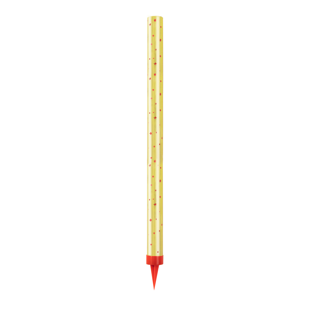 Fontanna tortowa złota w gwiazdki 25cm 1szt.