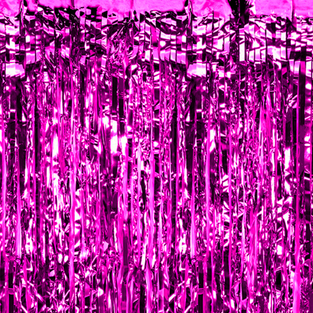 Kurtyna imprezowa ciemny róż 100x200cm