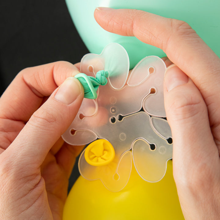 Klips do balonów Kwiatek łącznik 10 szt