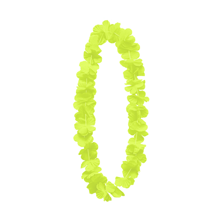 Naszyjnik hawajski żółty 100cm