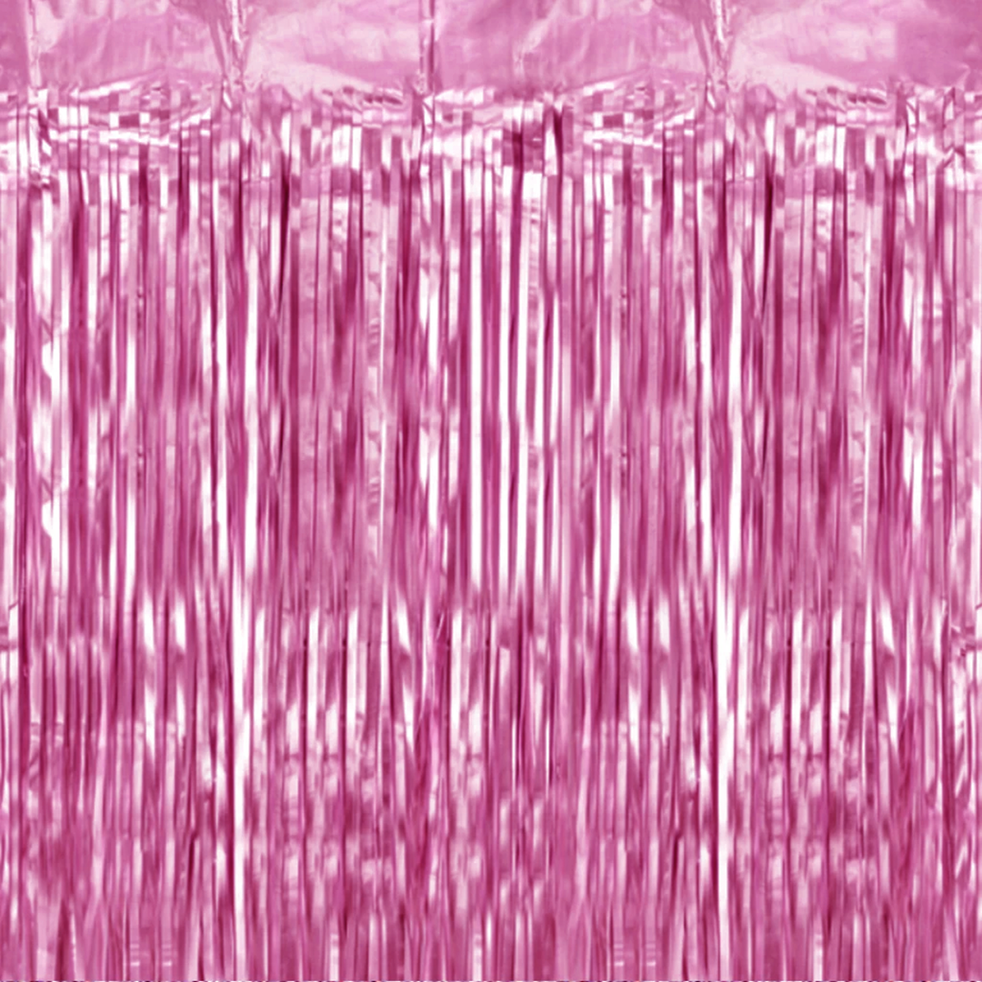 Kurtyna imprezowa różowa 100x250cm