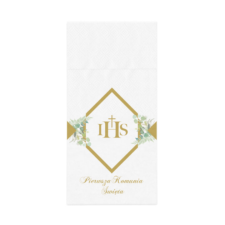 Kieszonki na sztućce IHS Eukaliptus 16szt.