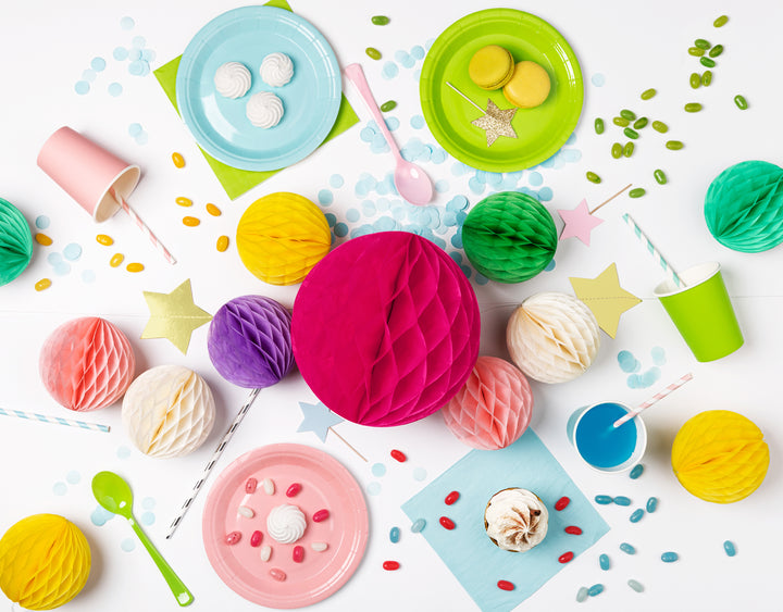 Konfetti papierowe 500 g - niebieskie