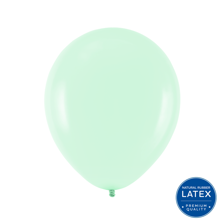 Balon Premium seledynowy 12cali 100szt