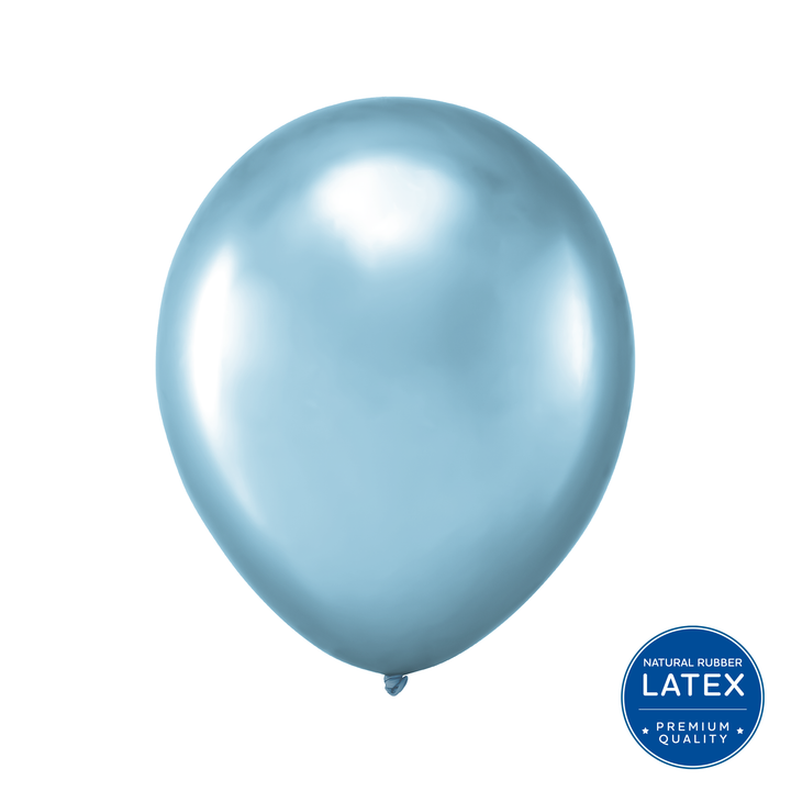 Balon Premium chrom niebieski 12cali 100szt