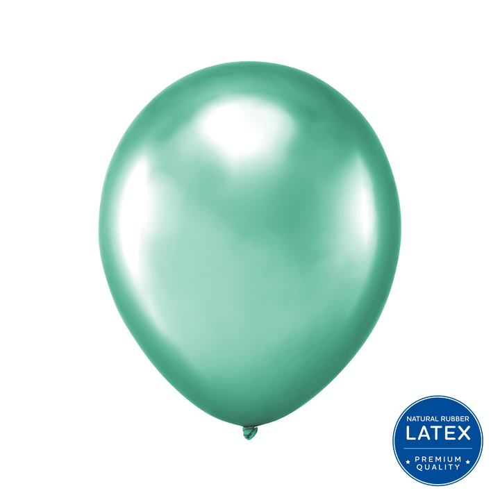 Balon Premium chrom zielony 12cali 100szt