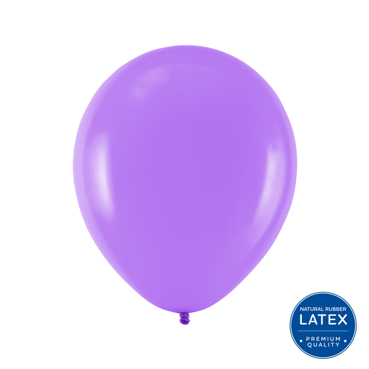 Globo biodegradable morado de 12 pulgadas, 100 unidades