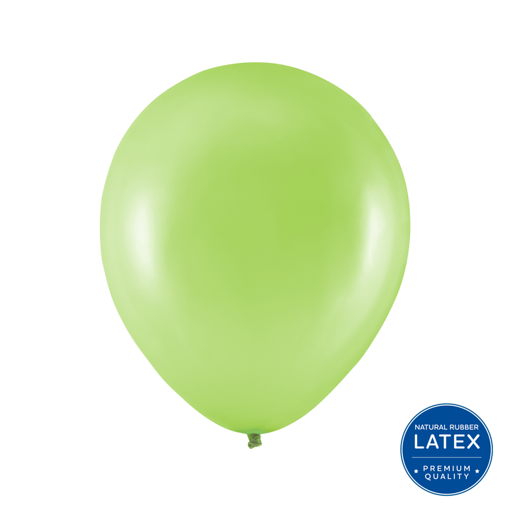 Balon Premium metaliczny limonkowy 12cali 100szt