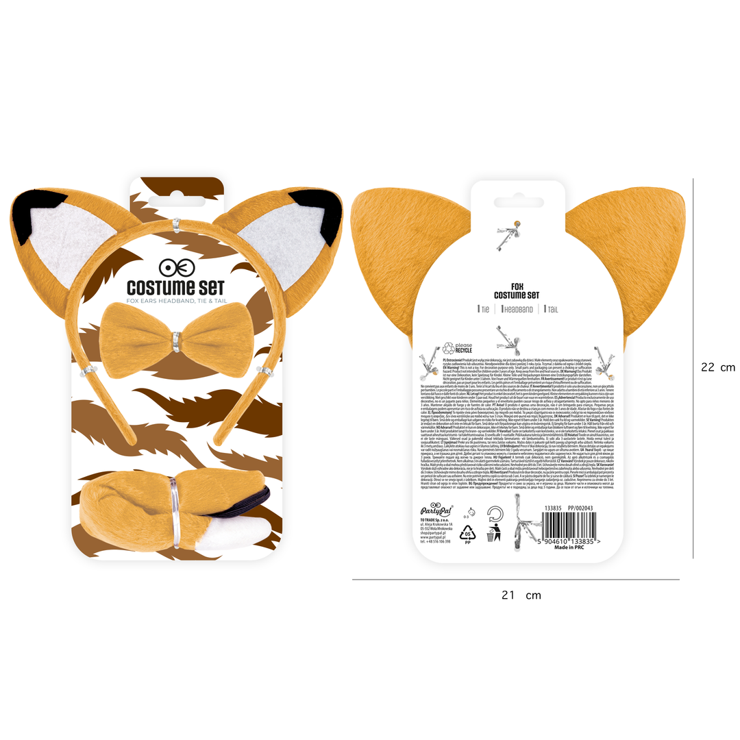 Accessories for the Fox costume