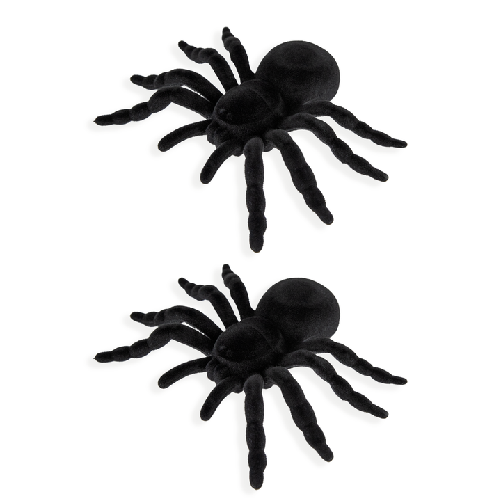 Halloween dekoracja mała tarantula 2szt.