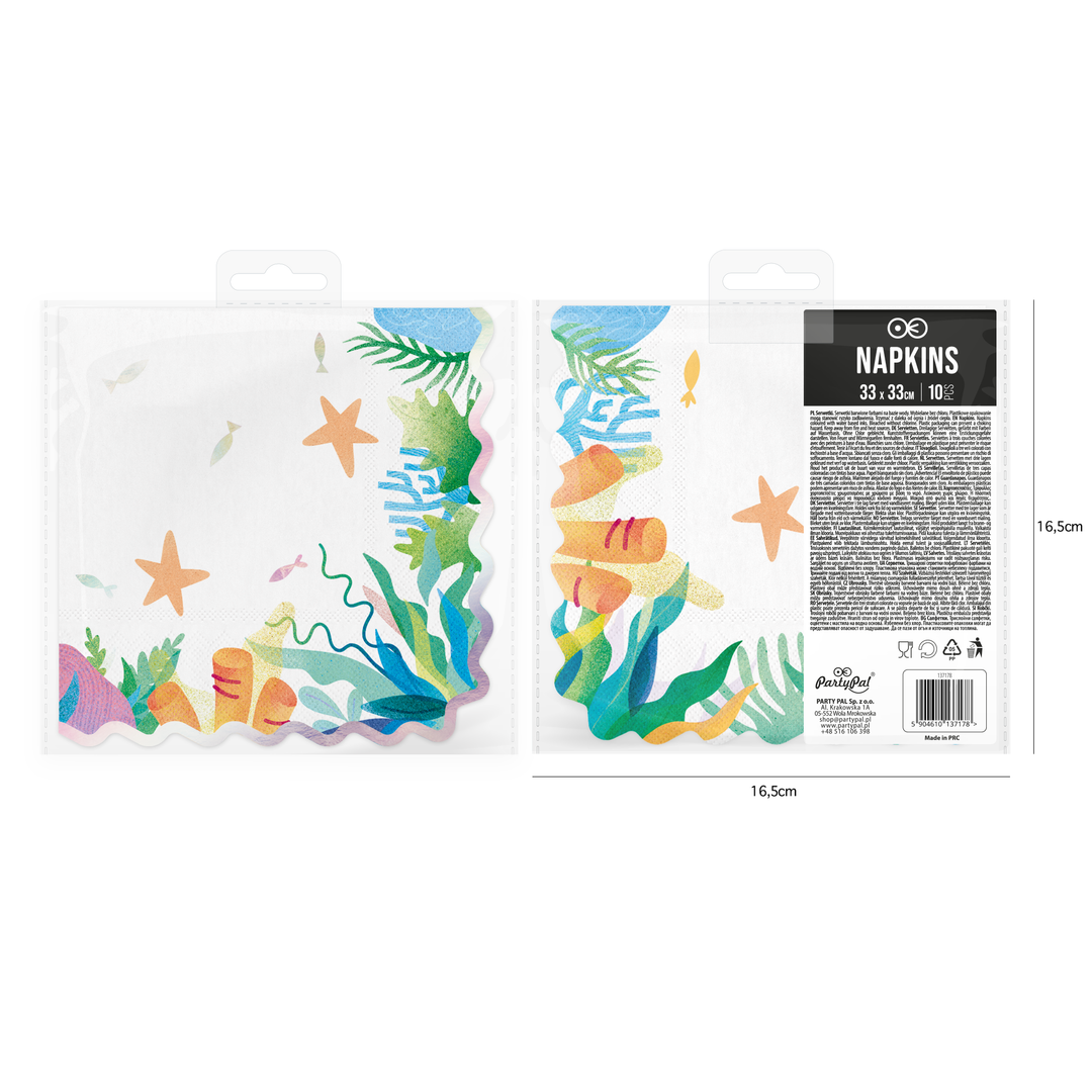 Serwetki Ocean 10szt.