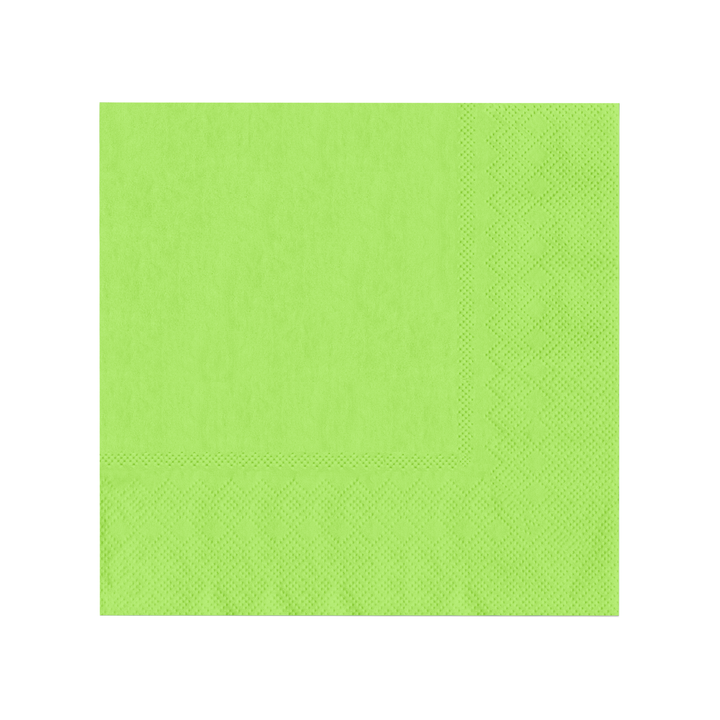 Grüne Servietten, 10 Stück