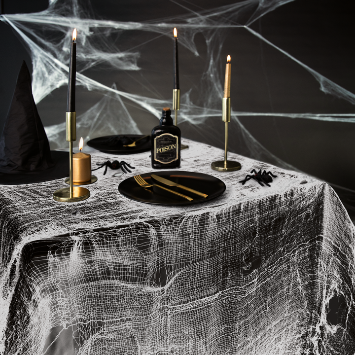 Dekoracja Halloween biała 210x300cm