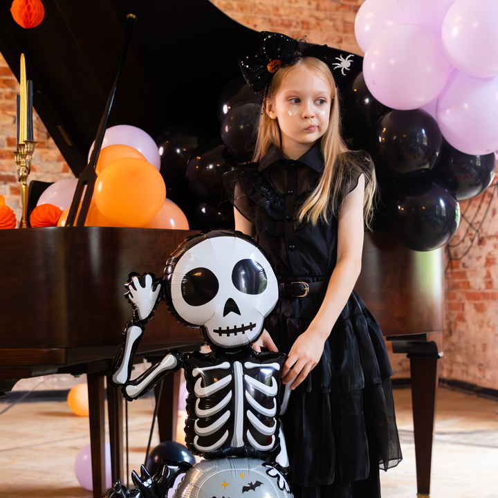Balon foliowy Szkielet na nagrobku Halloween 58x120,5cm