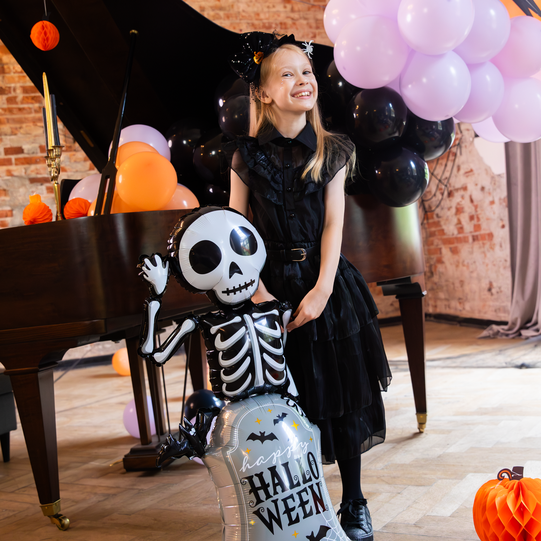 Balon foliowy Szkielet na nagrobku Halloween 58x120,5cm