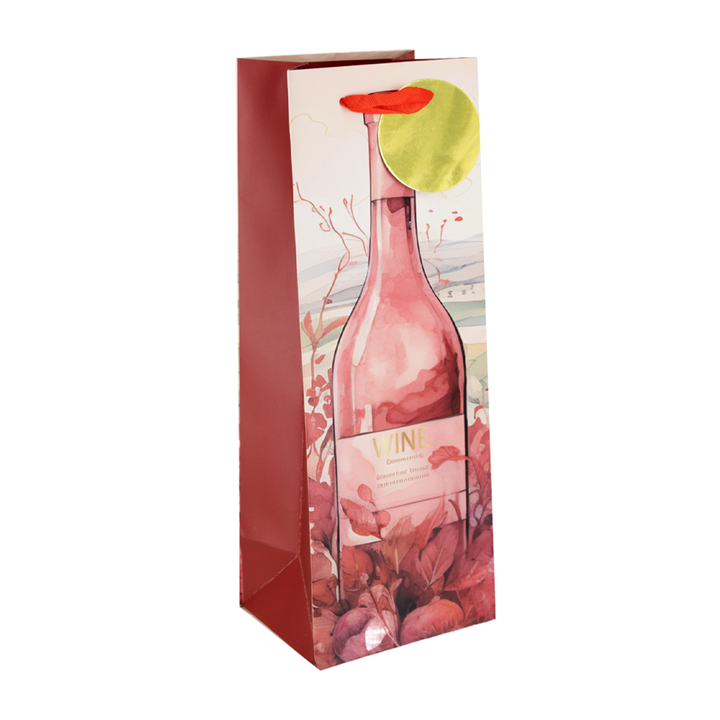 Torebki na wino Butelka 12szt. mix